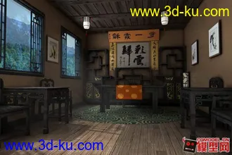 3D打印模型自己做的小场景的图片