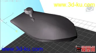 3D打印模型最新朝鲜半水下式潜艇简模的图片