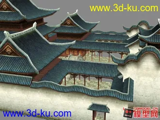 古代建筑模型的图片