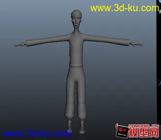 3D打印模型基础人体的图片
