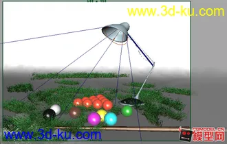 3D打印模型台灯的图片