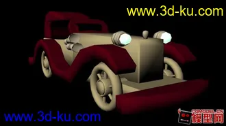 3D打印模型卡通老爷车的图片