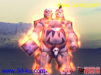 怪物3模型的图片