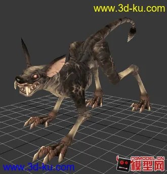 3D打印模型狗怪的图片