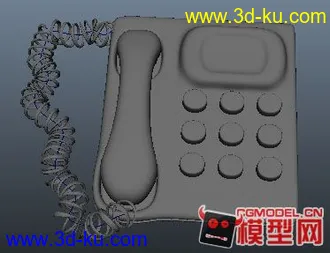 maya电话模型的图片