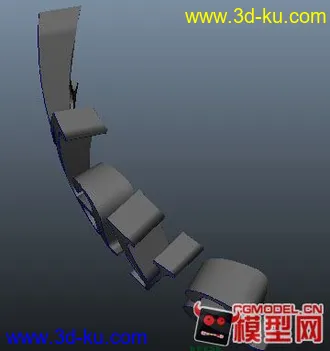 maya文字3D模型的图片