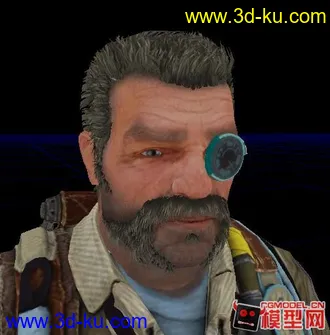 3D打印模型子弹风暴三大主角的图片