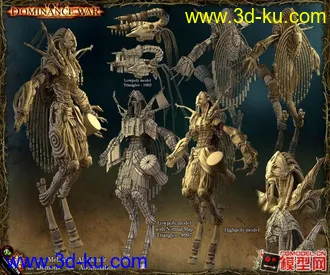 3D打印模型剑灵女性角色的图片