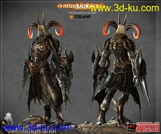 3D打印模型剑灵女性角色的图片