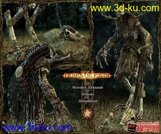 3D打印模型剑灵女性角色的图片