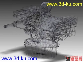 3D打印模型3M89 Palash CIWS prototipe的图片