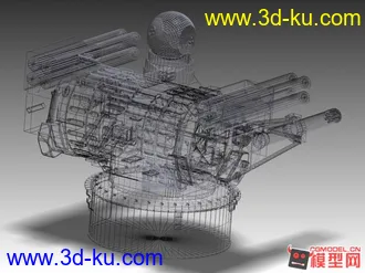 3D打印模型3M89 Palash CIWS prototipe的图片