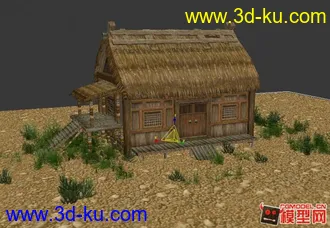 小木屋场景模型下载的图片