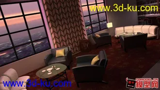 3D打印模型新手制作休闲中心动画，还请多多指教……的图片