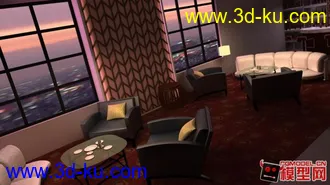3D打印模型新手制作休闲中心动画，还请多多指教……的图片