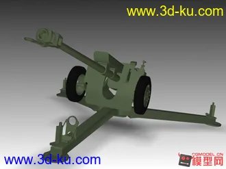3D打印模型122-mm D-30M (Type 85)的图片