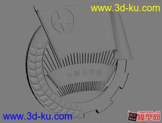 3D打印模型团徽的图片