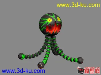 3D打印模型FusionFall - 埃克斯特雷菌丝的图片