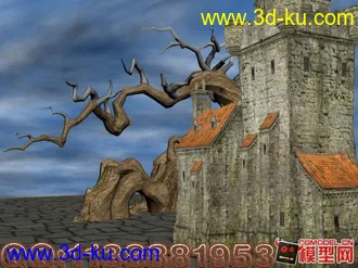 3D打印模型精品收集的建筑天空场景06的图片