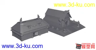 3D打印模型建筑场景的图片