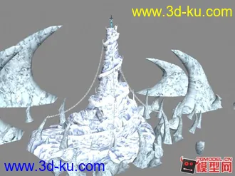 3D打印模型冰封王座的图片