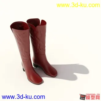 EA高品质 皮包，鞋子和行李箱模型的图片