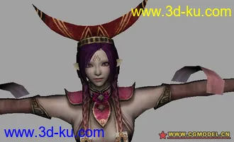 3D打印模型无双大蛇N人物的图片