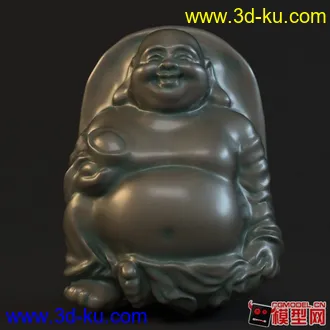3D打印模型弥勒雕像的图片