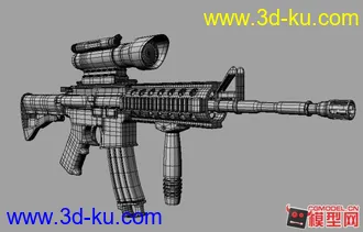 M4步枪模型的图片