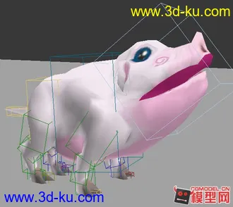 猪宝宝模型的图片