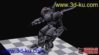 3D打印模型次世代昆虫系战斗型机器人的图片