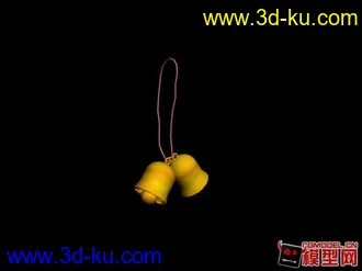 铃铛一个，max模型的图片