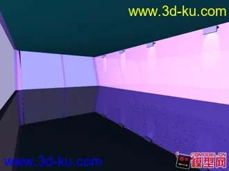 3D打印模型深蓝 V 字 别墅的图片