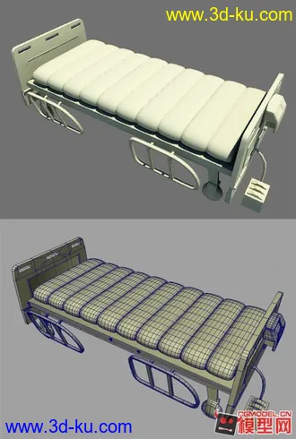 3D打印模型医用床的图片