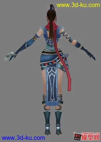 3D打印模型女模的图片