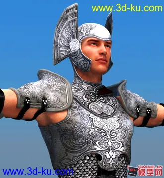 3D打印模型罗马战士的图片