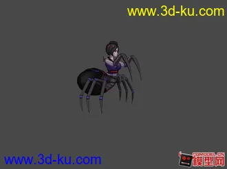 3D打印模型人型蜘蛛怪物的图片