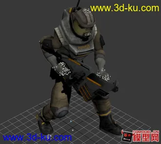发个角色模型带贴图和待机和跑步动作的图片