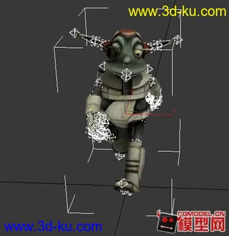 3D打印模型角色带贴图和动作的图片