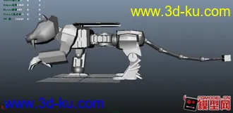 3D打印模型机械狗的图片