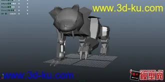 3D打印模型机械狗的图片