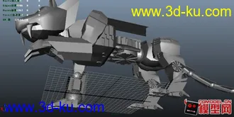 3D打印模型机械狗的图片