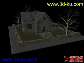 3D打印模型一个古建筑~！的图片