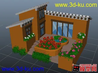 3D打印模型建筑类游戏——小房子的图片