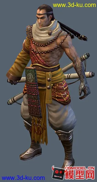 斗战神-沙和尚模型分享给大家的图片