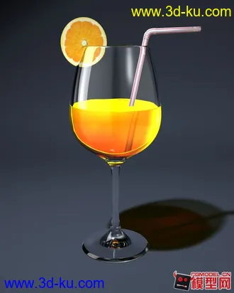 3D打印模型maya玻璃杯子有灯光材质的图片