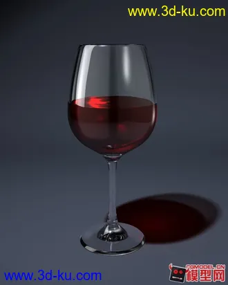 3D打印模型maya玻璃杯子有灯光材质的图片