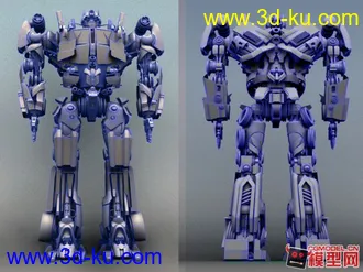 3D打印模型maya变形金刚擎天柱的图片