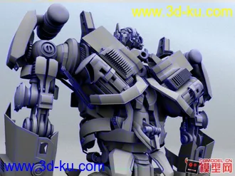 3D打印模型maya变形金刚擎天柱的图片