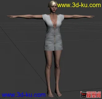 3D打印模型女人的图片